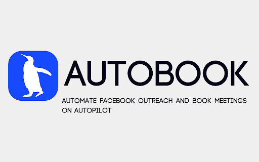 AutoBook AI - Chrome Extension: Facebook DM Outreach & Scheduling : Automate DM & Schedule