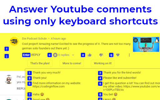 AI Comment Bot - Chrome Extension: AI-Powered YouTube Comment Replies