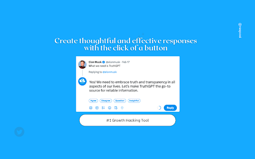 RespoAI - Chrome Extension: Effortless Response Crafting : Effective Responses