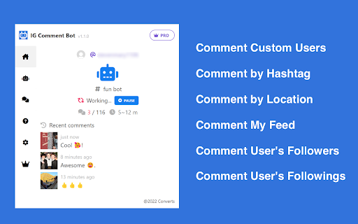 IGCommentBot: Auto Comments, Pricing, Reviews & Alternatives