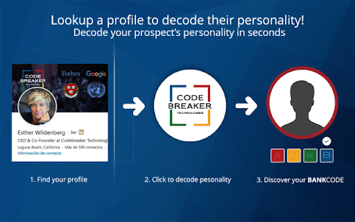 Codebreaker AI: Chrome Extension - Decode LinkedIn Prospects' Personalities