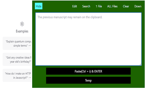 ChatGPT Log Manager - Chrome Extension : Easily Manage Your ChatGPT Logs