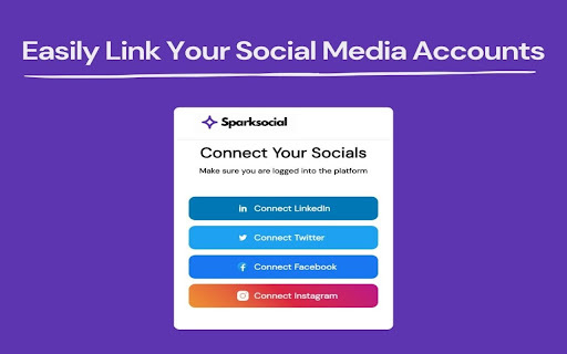 Sparksocial - Chrome Extension: AI Lead Generation for Social Media : AI-powered Lead Gen.