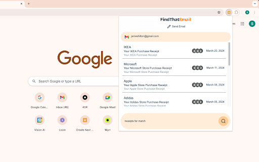 Find That Email - Chrome Extension: AI-Powered Email Finder : Email Finding Chrome Extension