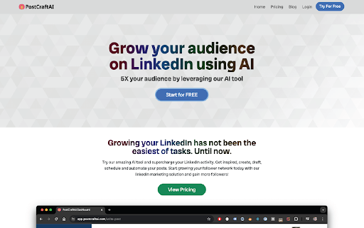 AI for Social Media - Chrome Extension: AI Tools for LinkedIn, Twitter