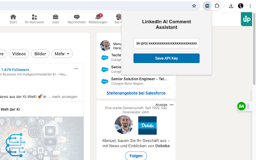 AI-Commentator: AI Button for LinkedIn Comments : Key Features