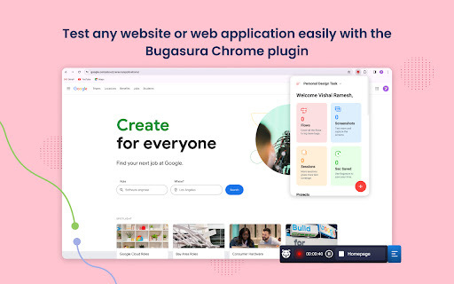 Bugasura - AI Bug Tracker : AI-enabled Tracker with Chrome Reporters