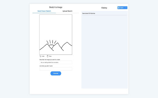 SketchRemaker - Chrome Extension: Convert Sketches to Images Effortlessly