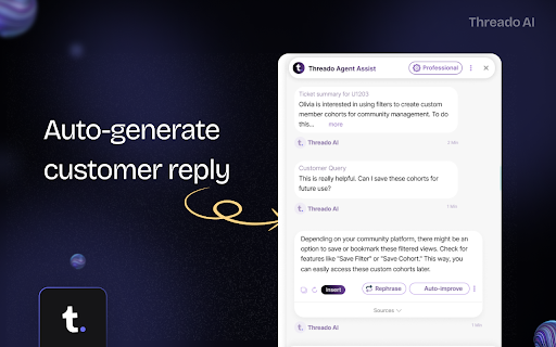 Threado AI: Ticket Summarization & Reply Enhancement Tool