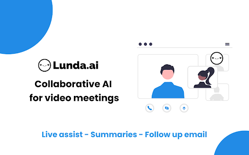 Lunda.ai - Chrome Extension : AI-Powered Sales Coaching Tool for Success