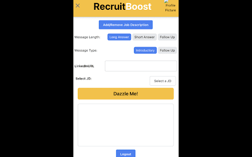 RecruitBoost - Chrome Extension: AI Platform for Recruiter Outreach : Key Features