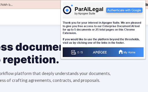 LegalAI Chrome Extension: AI for Legal Document Analysis & Chat Support