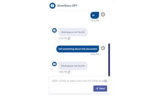 SmartDocs Vault Chat: Chrome AI-Powered Secure Chat Application Extension