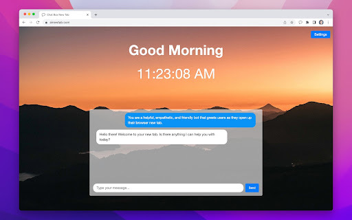 Chrome Chat - AI Chat on Chrome Tab