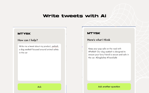 MTYSK's ask a marketer - Chrome Extension: AI Marketing Assistant for Growth