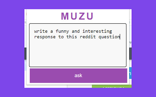 MUZU - Chrome Extension: AI Assistant in Your Browser : Key Features