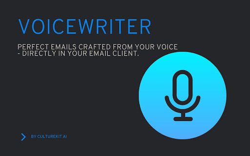 VoiceCraft - Chrome Extension: Convert Spoken Words Directly to Emails