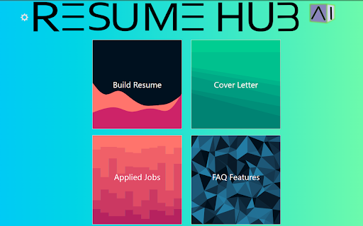 Resume Hub - Chrome Extension : Create Professional Resumes with ChatGPT 4