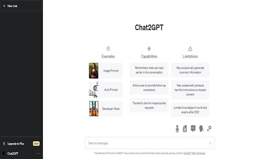 Chat2GPT - Chrome Extension: Effortless ChatGPT Interaction Made Simple