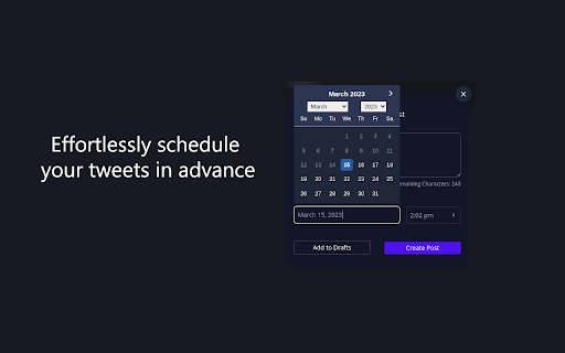 Spread - Chrome Extension: Schedule Posts & Create Engaging Content Easily