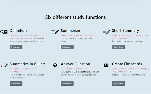 StudyMateAI - Chrome Extension : AI Tools for Enhanced Efficiency