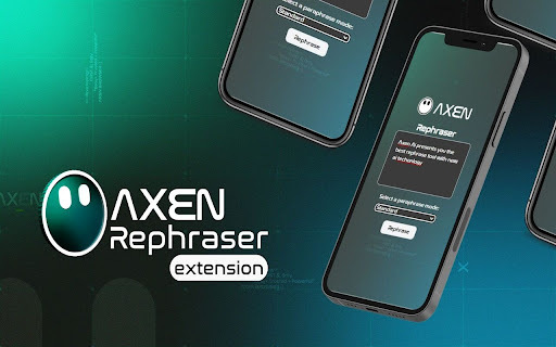 Axen AI RePhraser : Easy Rephrasing - Rephrase Content Effortlessly