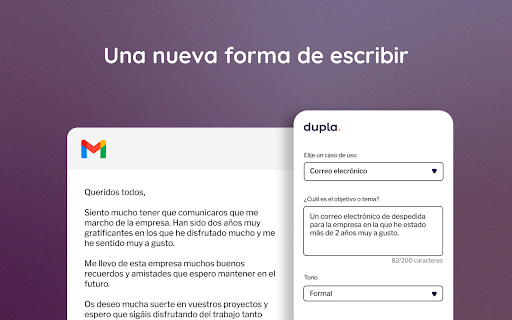 Dupla.ai - Chrome Extension: AI Tool for Spanish Online Stores : Key Features