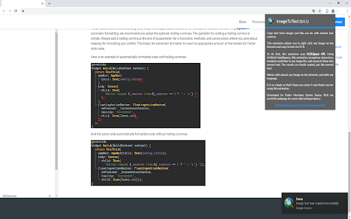 Copy Image Text - Chrome Extension: Effortless Text Copying