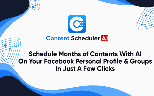 The Content Scheduler AI: Automate Facebook Posts with AI