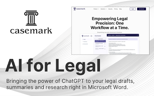 CaseMark Productivity Tools: AI Chrome Extension for Legal Workflow