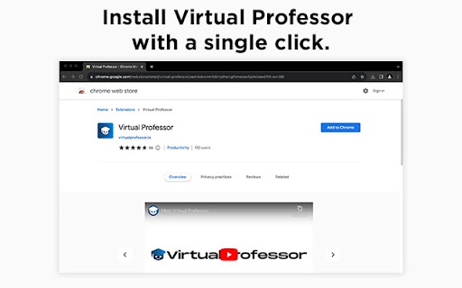 Virtual Professor : AI Tool for Quick Answers