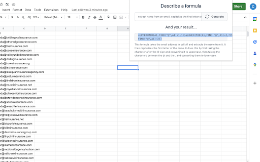 AI Formula Generator: Automate Excel & Google Sheets Formulas Effortlessly