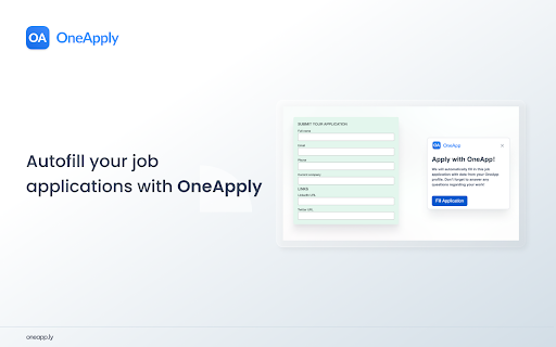 EasyApply - Chrome Extension : AI Autofill Simplifies Job Applications