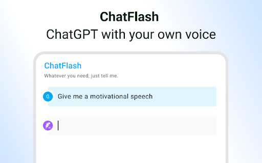 ChatFlash - Chrome Extension: AI Integration for Easy Daily Tasks