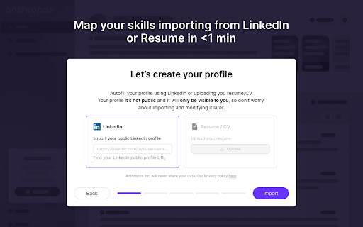 Anthropos - Chrome Extension: Automate Job Apps & Personalized Cover Letters