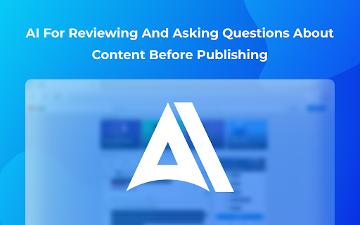 AI Content Checker - Chrome Extension : Content Enhancement Tool