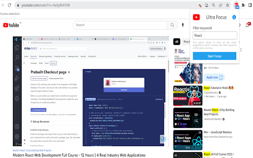 YouTube Ultra Focus Mode: Chrome Extension to Eliminate YouTube Distractions