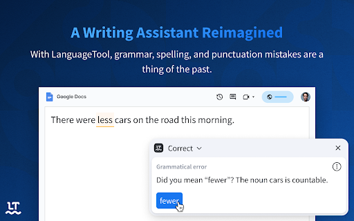 LanguageTool - Chrome Extension : Advanced Grammar & Style Checker