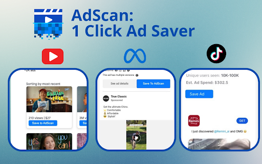 AdScan - Chrome Extension: Revolutionary Tool for In-Depth Ad Insights