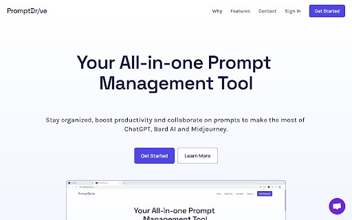 PromptDrive.ai: Free Chrome Extension for AI Tool Prompt Management