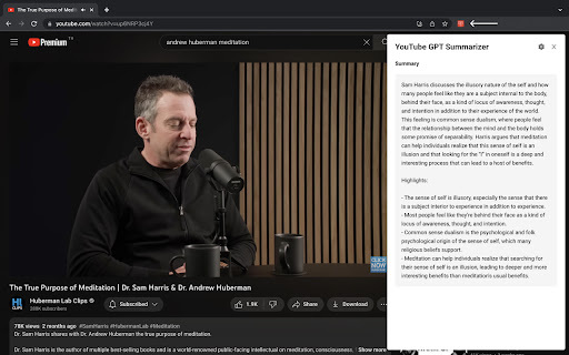 ChatGPT YouTube Summary: AI-Powered Chrome Extension for Video Summaries