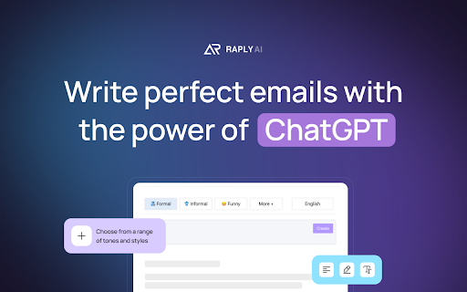 Raply.ai: AI-Powered Chrome Extension for Email Productivity Enhancement