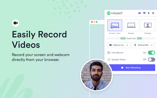 Vidyard Chrome Extension: Boost Sales with Easy Screen Recording