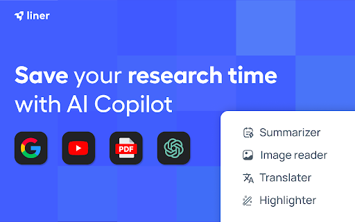 Liner AI Copilot - Chrome Extension: Access AI Answers Anywhere, Anytime