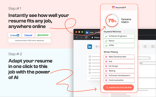 RESUMEGPT: AI-Powered Career Tool for Tailored Job Applications