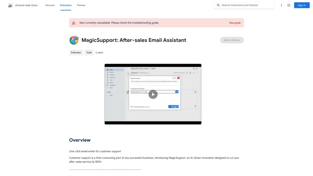 MagicSupport: AI-Driven Chrome Extension for Efficient Team Support