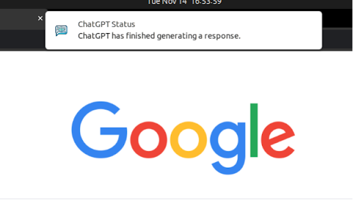 ChatGPT Popup Notifier - Chrome Extension : Real-Time ChatGPT Notifications