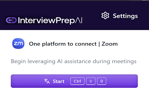 Interview Mock Tool: Career Prep - Chrome Extension with Transcription