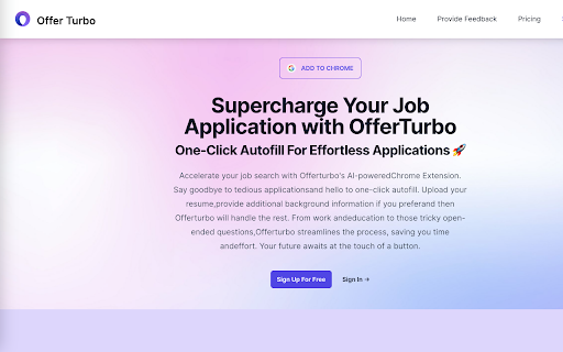 Job Application AI : AI-Powered Chrome Extension for Job Application Assistance