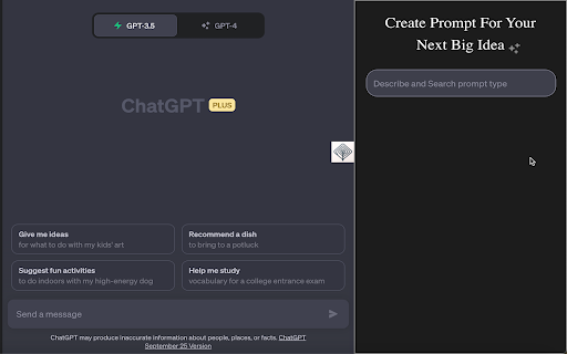 PromptSmith - Chrome Extension: ChatGPT Whisperer for Perfect Prompts